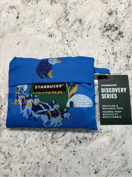 Starbucks Handbags - Starbucks ALASKA Discovery Series Reusable Tote. NEW With TAG. Hard to find.
